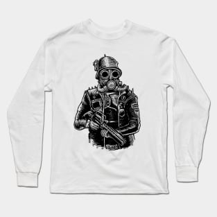 Steampunk Soldier Long Sleeve T-Shirt